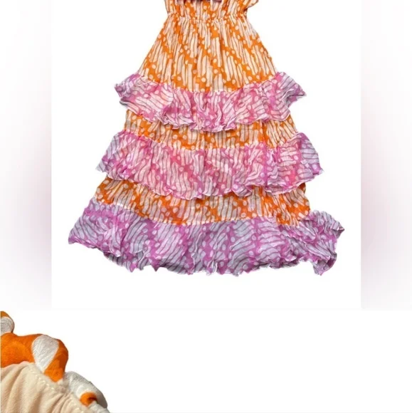 RHODE MAXI RUFFLE DRESS - Picture 7 of 8